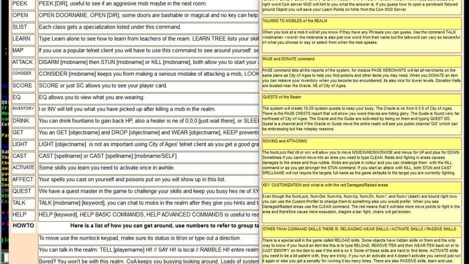 Скриншот 5 из City of Ages: Picture Supportive Text MUD