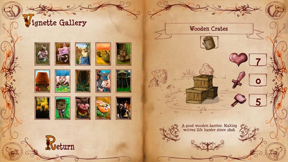 Скриншот 3 из Bacon Tales: Between Pigs and Wolves