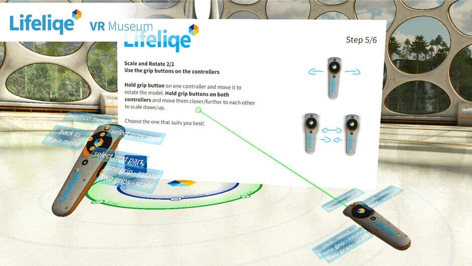 Скриншот 3 из Lifeliqe VR Museum