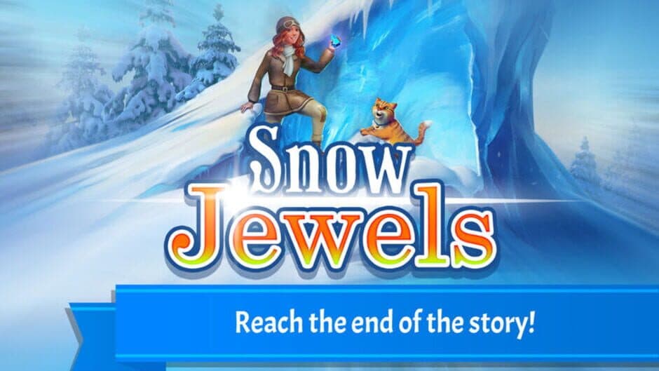 Скриншот 4 из Snow Jewels Puzzle