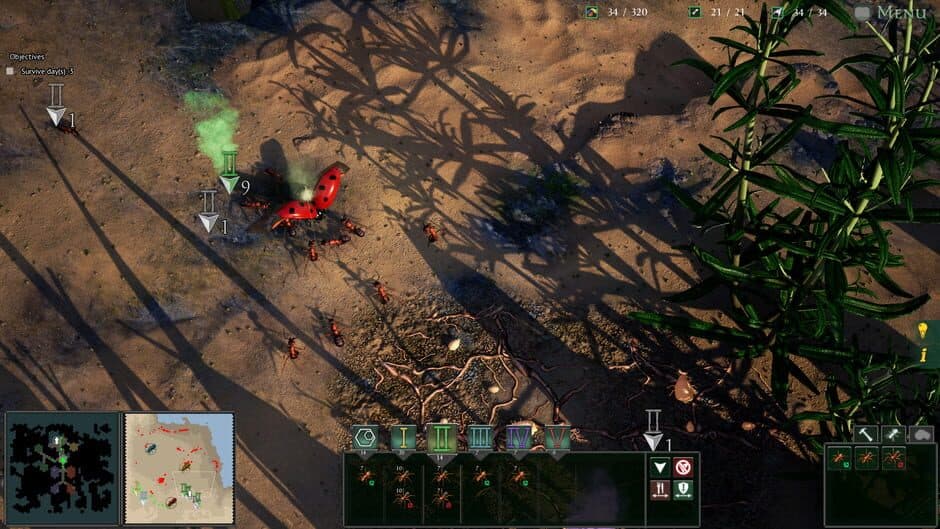 Скриншот 1 из Empires of the Undergrowth