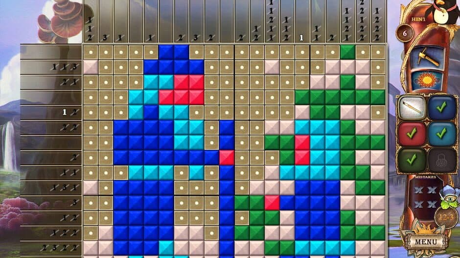 Скриншот 2 из Fantasy Mosaics 19: Edge of the World