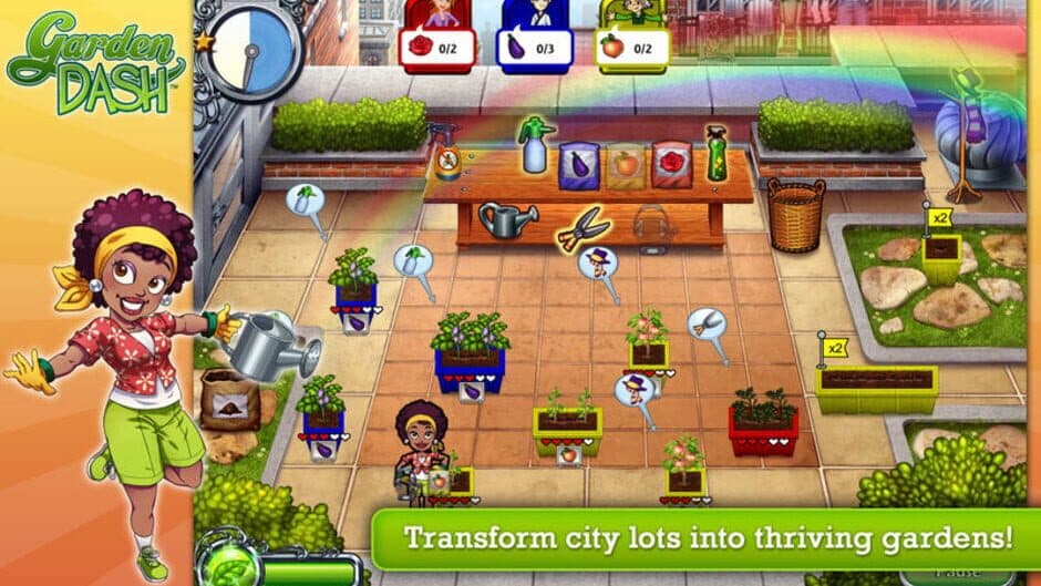 Скриншот 2 из Garden Dash