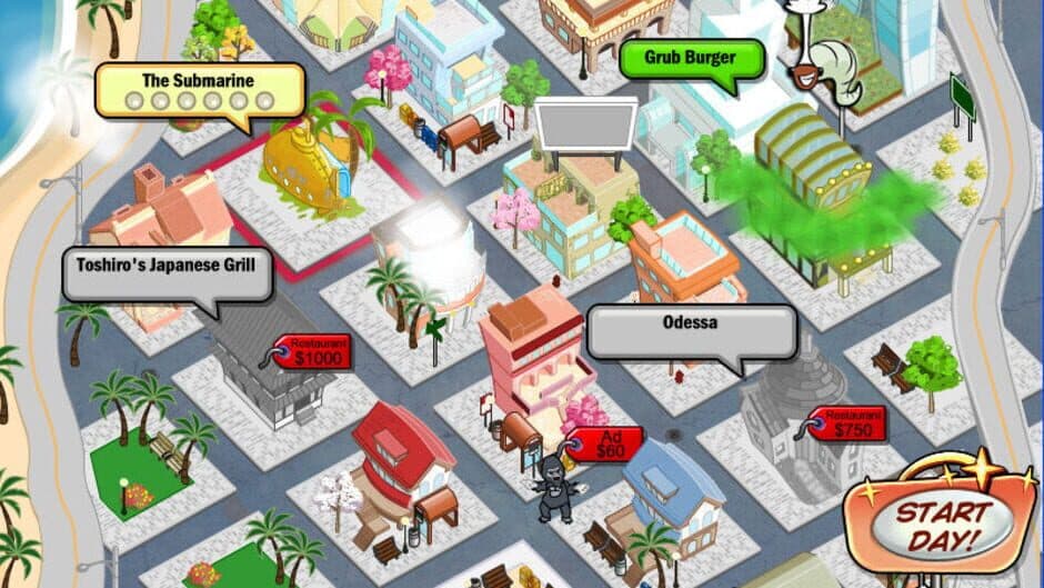 Скриншот 3 из DinerTown Tycoon