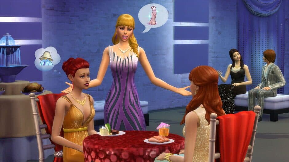 Скриншот 1 из The Sims 4: Luxury Party Stuff