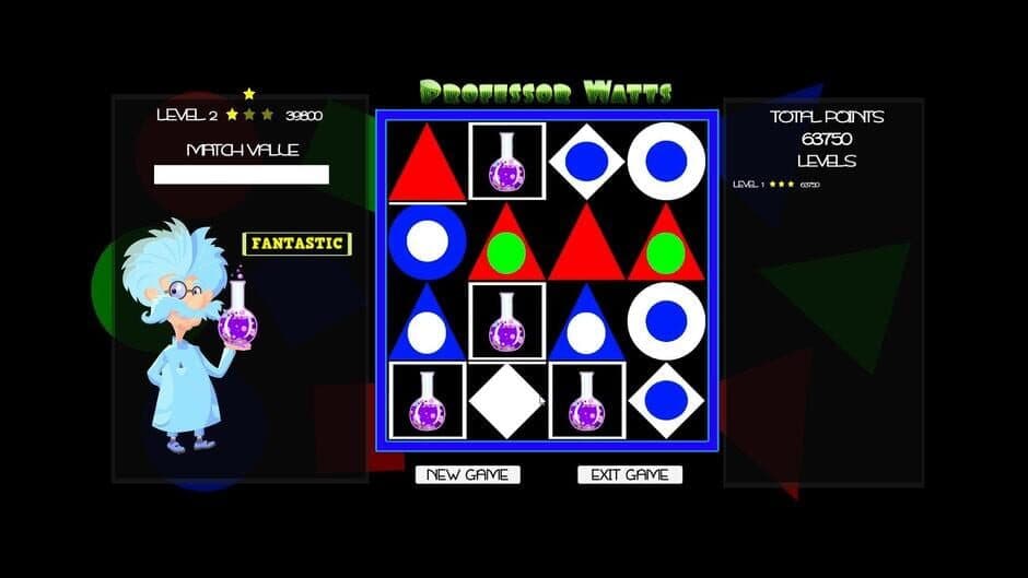 Скриншот 4 из Professor Watts: Memory Match