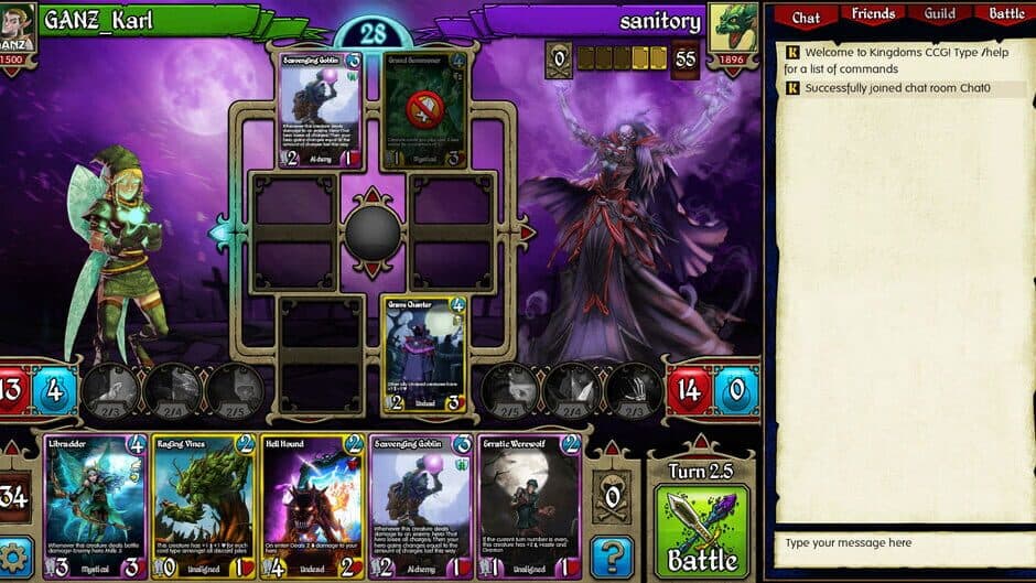 Скриншот 1 из Kingdoms CCG