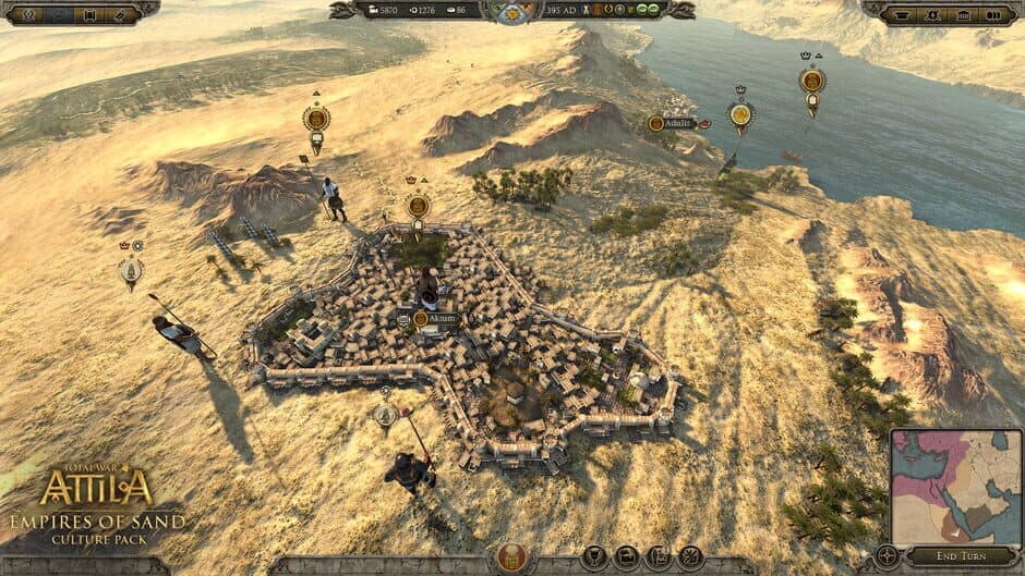 Скриншот 1 из Total War: Attila - Empires of Sand Culture Pack