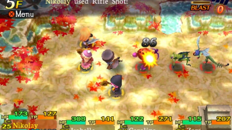 Скриншот 2 из Etrian Mystery Dungeon
