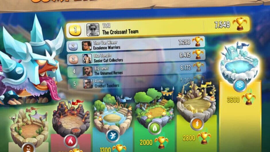 Скриншот 10 из Dragon City Mobile