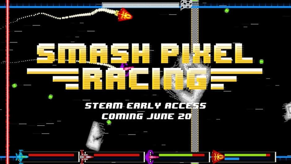 Скриншот 1 из Smash Pixel Racing