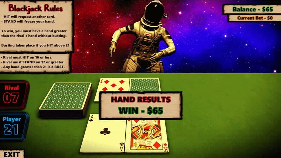 Скриншот 3 из Blackjack In Space
