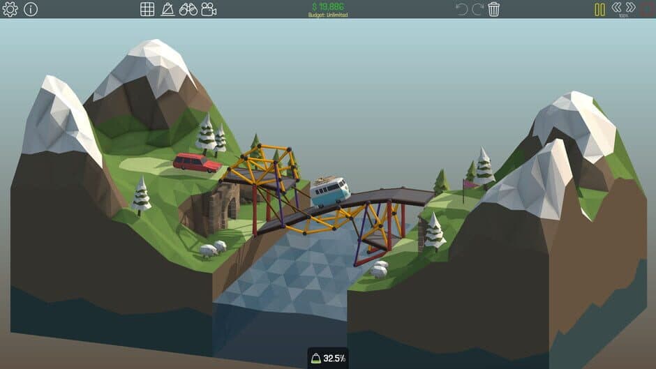 Скриншот 4 из Poly Bridge