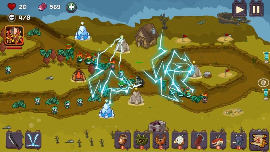Скриншот 5 из Tower Defense - Fantasy Tower Game