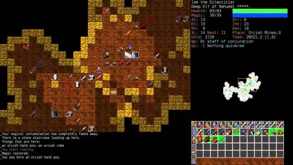 Скриншот 1 из Dungeon Crawl Stone Soup