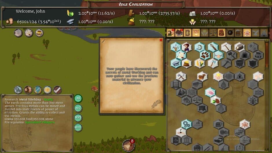 Скриншот 1 из Idle Civilization