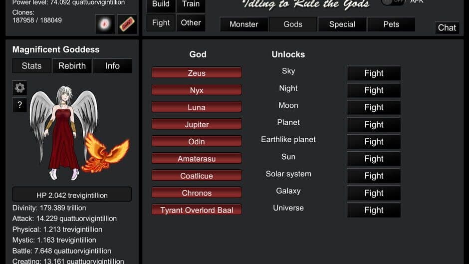 Скриншот 2 из Idling to Rule the Gods