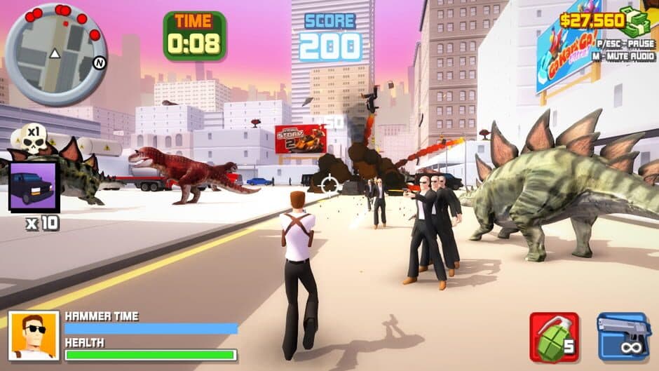 Скриншот 3 из Hero Hunters: Jurassic Shooting Sniper