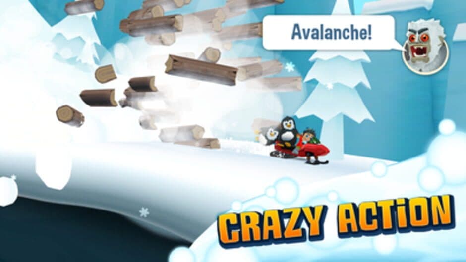 Скриншот 2 из Ski Safari 2