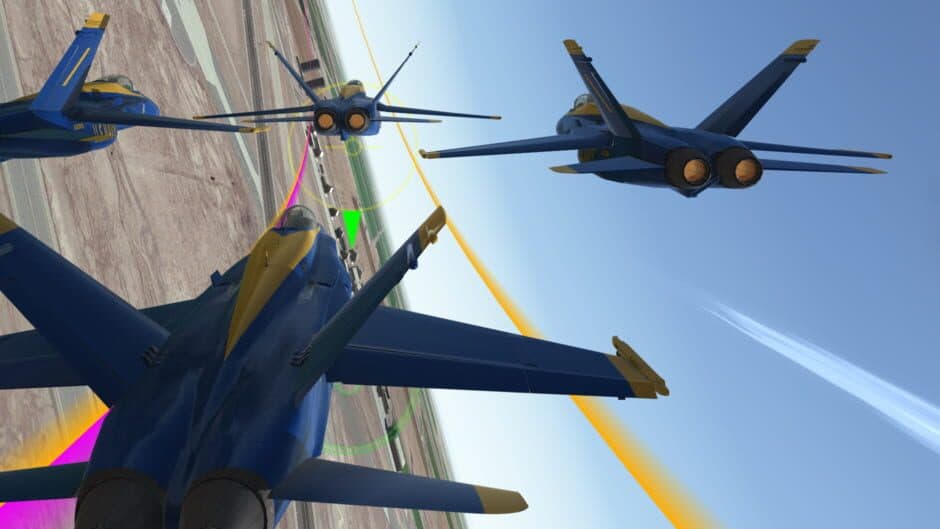 Скриншот 1 из Blue Angels Aerobatic Flight Simulator