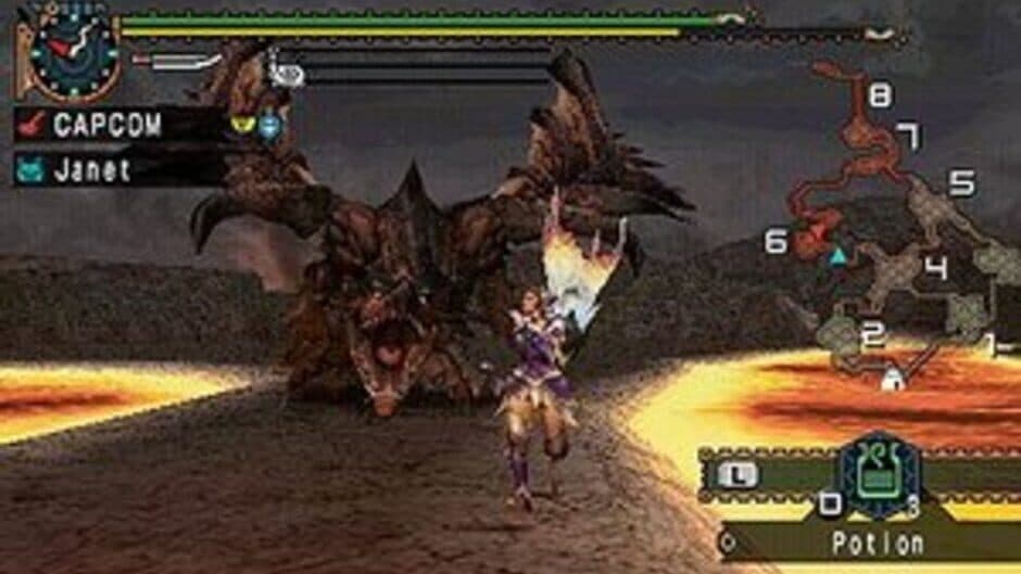 Скриншот 1 из Monster Hunter Freedom Unite