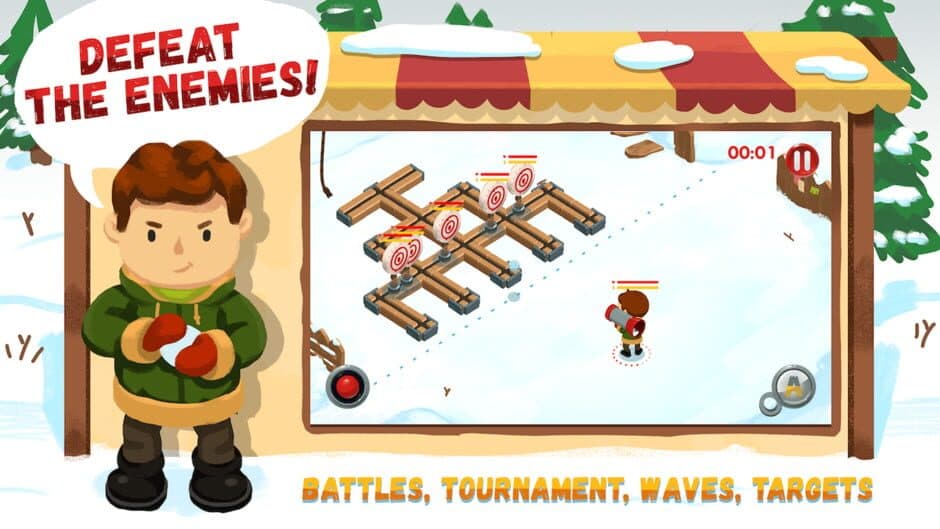 Скриншот 3 из Snowicks: Snow Battle