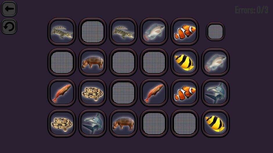 Скриншот 1 из Animals Memory: Underwater Kingdom