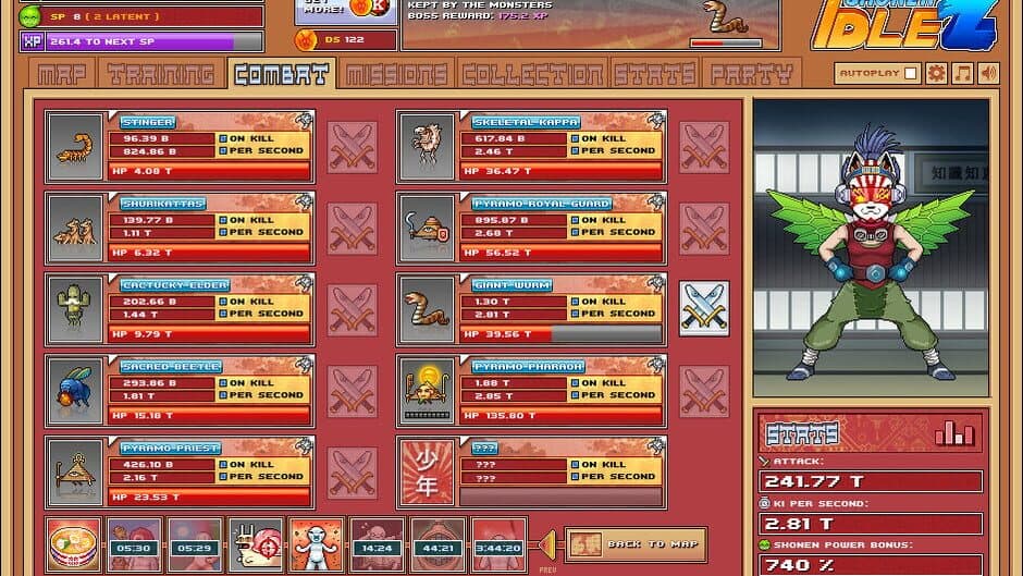 Скриншот 3 из Shonen Idle Z