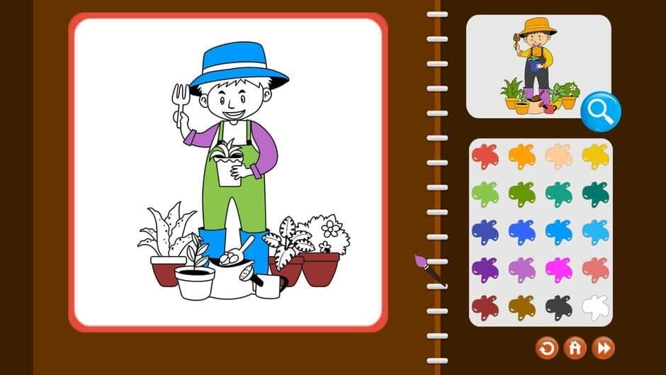 Скриншот 2 из My Coloring Book: Professions