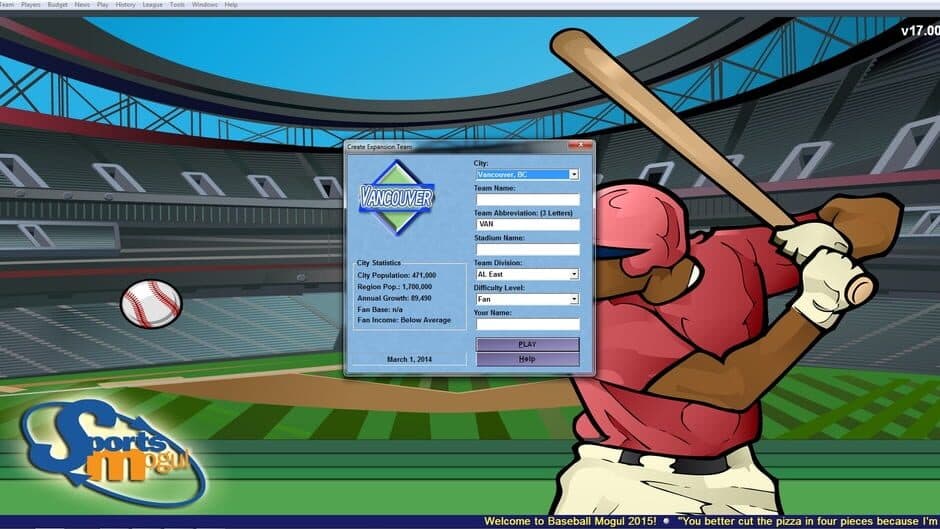 Скриншот 1 из Baseball Mogul 2015