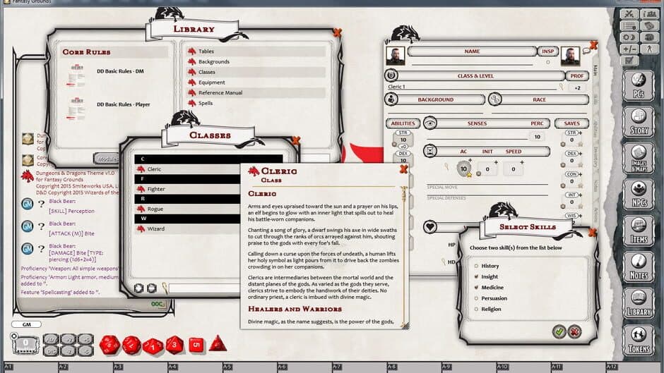 Скриншот 1 из Fantasy Grounds