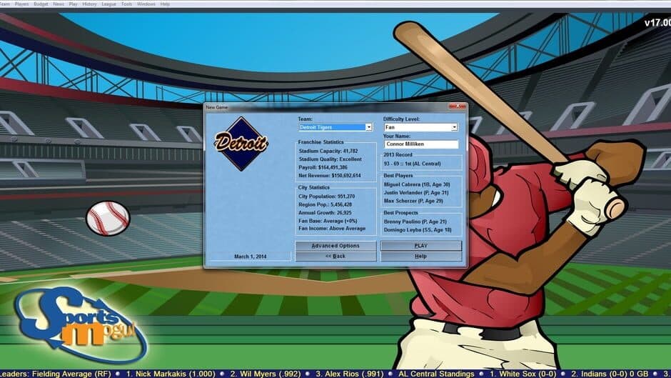 Скриншот 3 из Baseball Mogul 2015