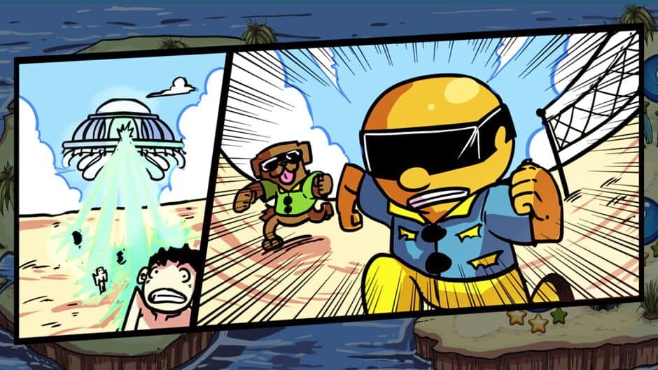 Скриншот 5 из Surfin' Sam: Attack of the Aqualites