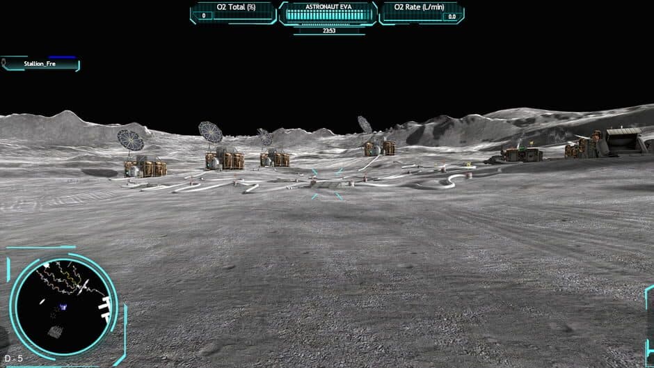 Скриншот 1 из Moonbase Alpha
