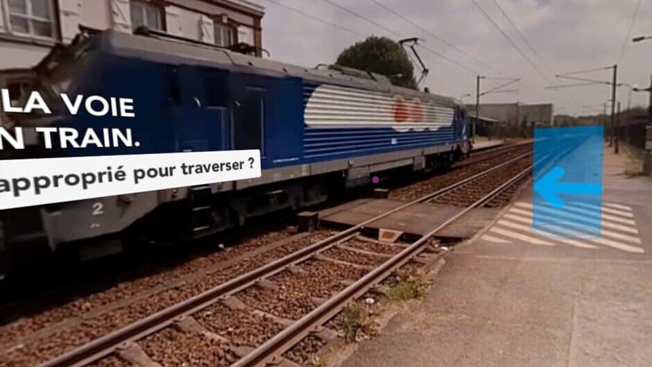 Скриншот 1 из Face au train