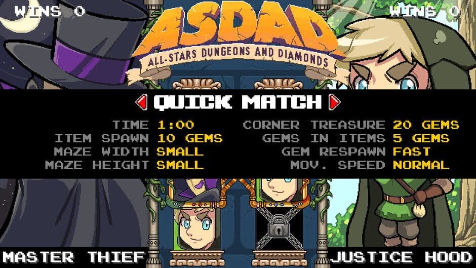Скриншот 2 из ASDAD: All-Stars Dungeons and Diamonds