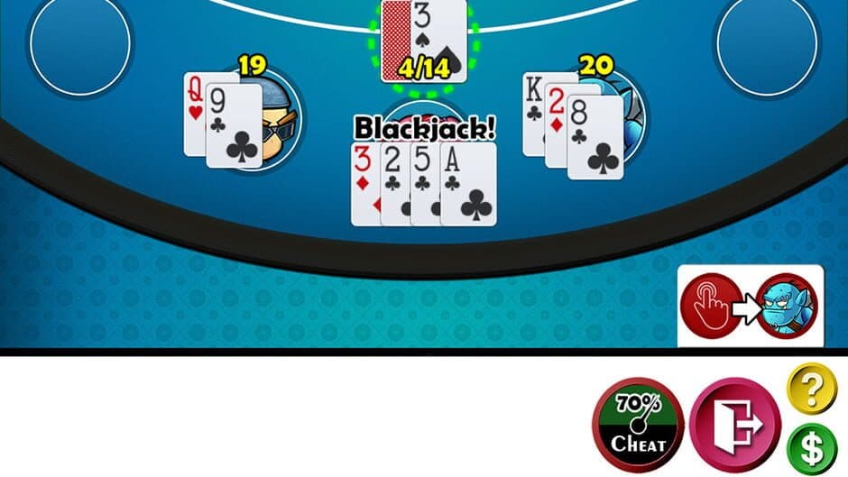 Скриншот 5 из Cheaters Blackjack 21