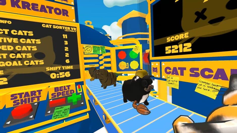 Скриншот 4 из Cat Sorter VR