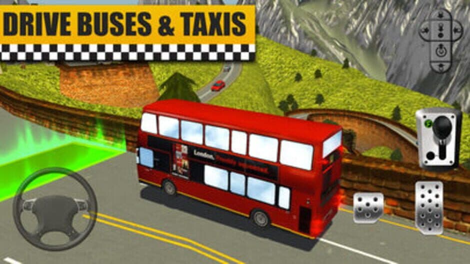 Скриншот 8 из Bus & Taxi Driving Simulator