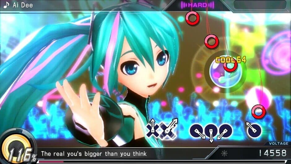 Скриншот 2 из Hatsune Miku: Project Diva X