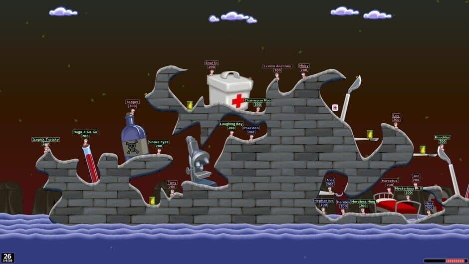 Скриншот 4 из Worms World Party Remastered