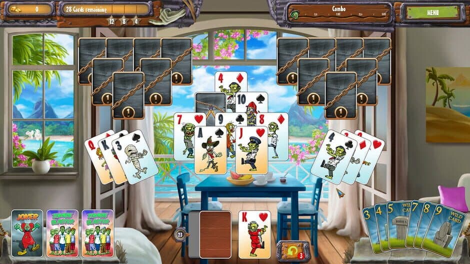 Скриншот 2 из Zombie Solitaire 2 Chapter 3