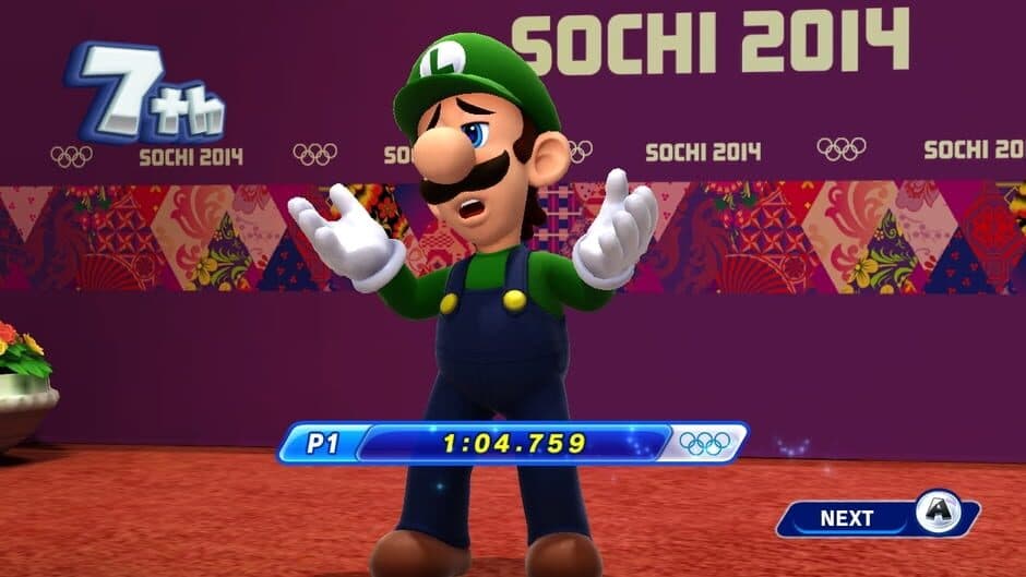 Скриншот 1 из Mario & Sonic at the Sochi 2014 Olympic Winter Games