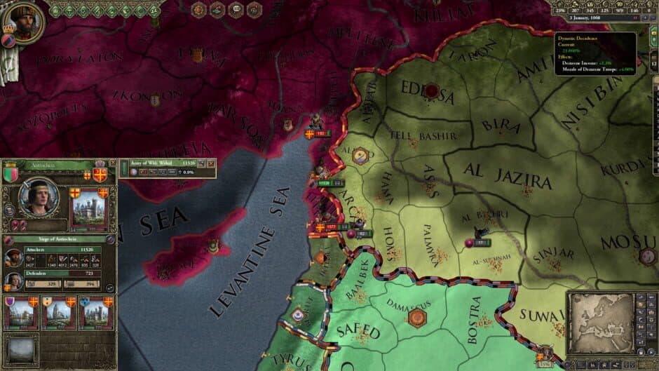 Скриншот 2 из Crusader Kings II: Sword of Islam