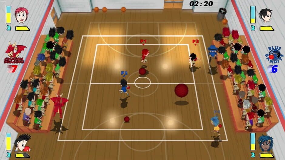 Скриншот 1 из DodgeBall Blitz