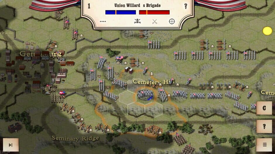 Скриншот 2 из Civil War: Gettysburg