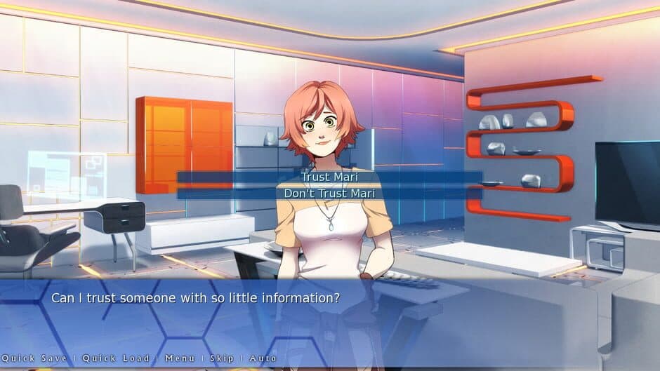 Скриншот 5 из Orion: A Sci-Fi Visual Novel