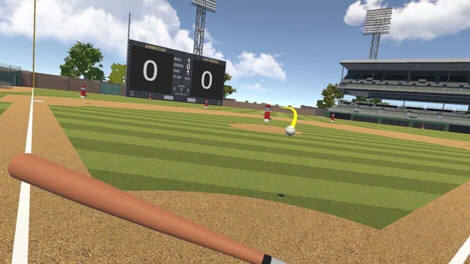 Скриншот 2 из Double Play: 2-Player VR Baseball