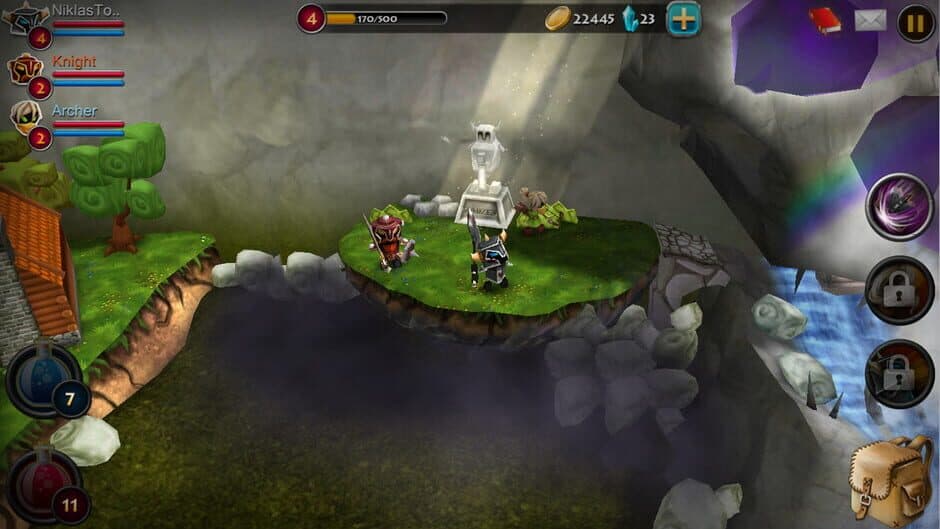 Скриншот 4 из Elements: Epic Heroes
