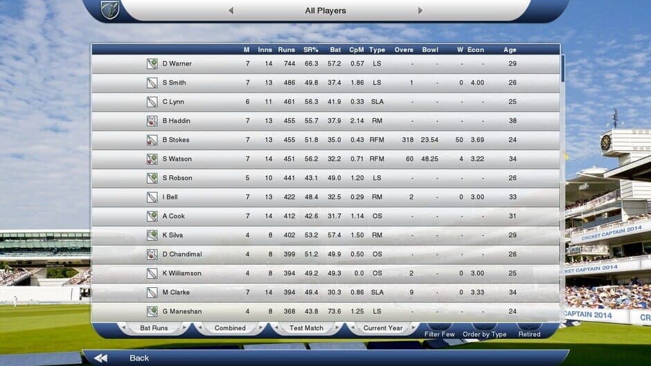 Скриншот 3 из Cricket Captain 2014